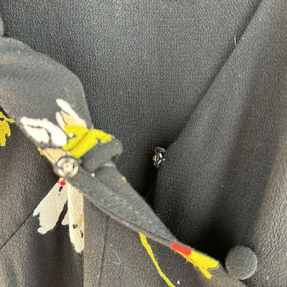 NWT Free People Floral Wrap Mini Dress - Picture 9 of 11